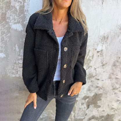 Nelea - Elegant and chic coat, refined and timeless allure