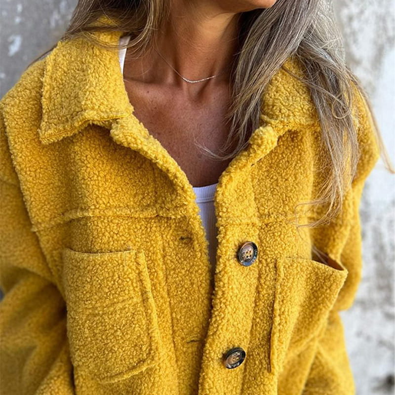 Nelea - Elegant and chic coat, refined and timeless allure