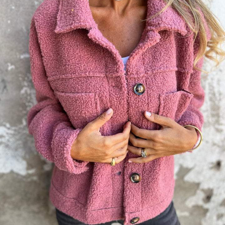Nelea - Elegant and chic coat, refined and timeless allure