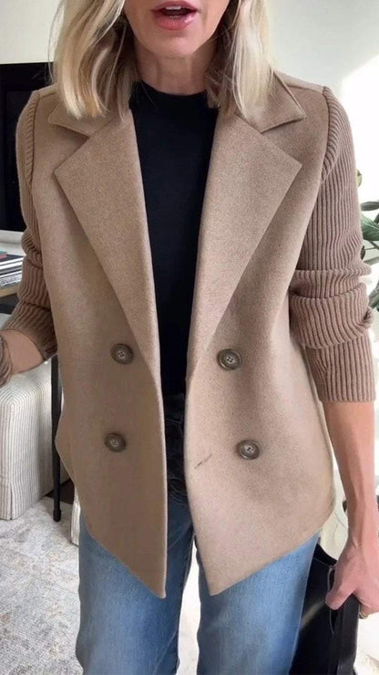 Pauline | Chic and casual buttoned blazer – effortless elegance
