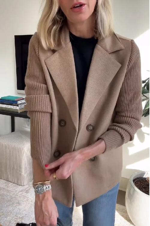 Pauline | Chic and casual buttoned blazer – effortless elegance